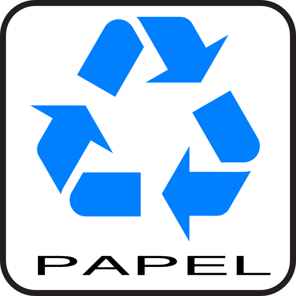 Reciclagem Papel Clip Art - vector clip art online ...