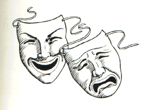 How To Draw Drama Masks