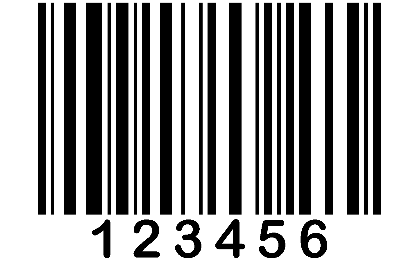 Ticket Barcode Clipart