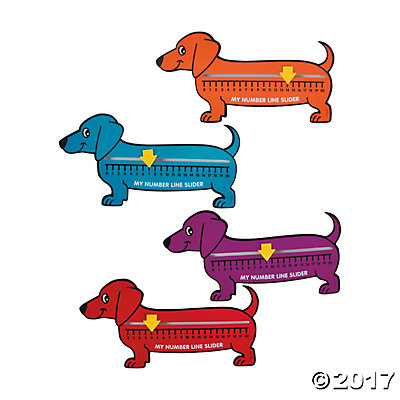 wiener-dog-number-line-sliders~13700915