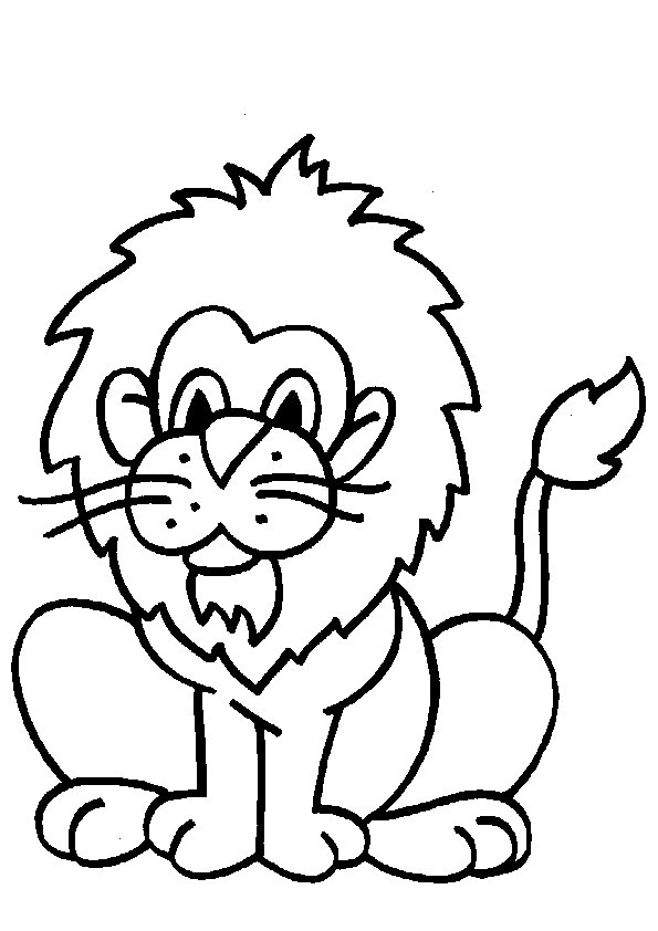 Lion Coloring Pages - Printable Free Coloring Pages