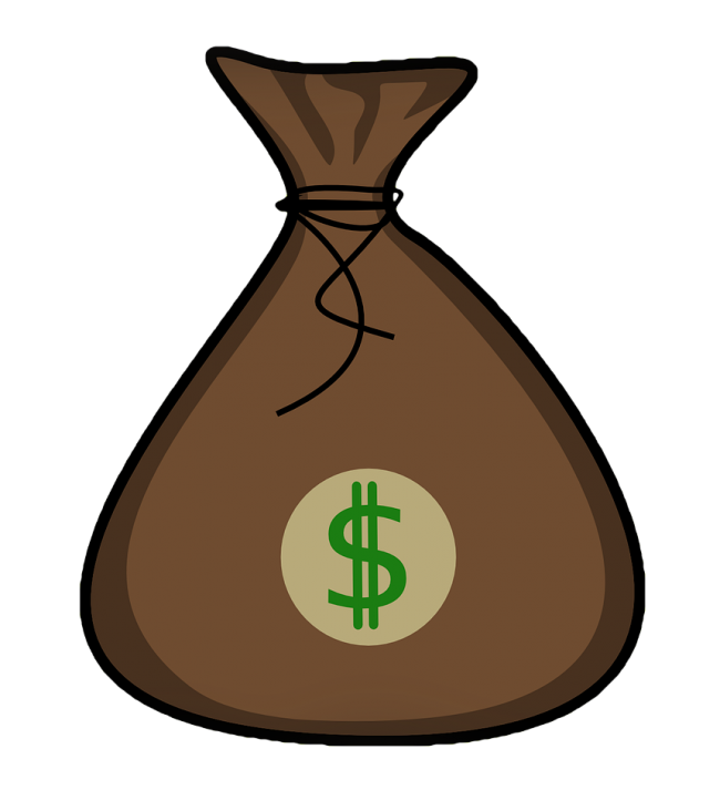 Money Bag Clipart craft projects, Symbols Clipart - Clipartoons