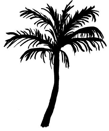 Silhouette Palm Tree | Free Download Clip Art | Free Clip Art | on ...