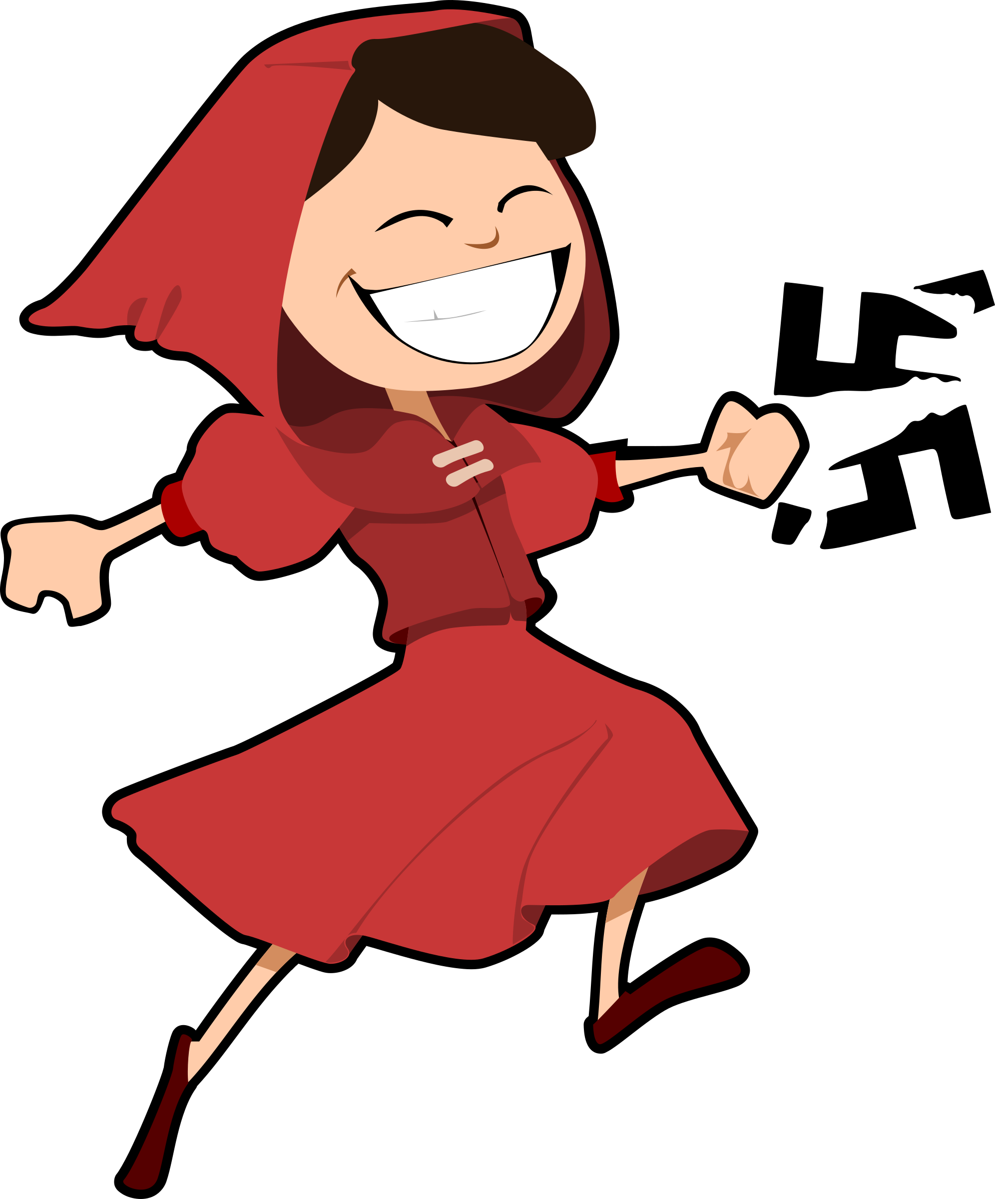 Little Red Riding Hood Clipart - Tumundografico