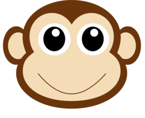 Monkey clipart, Monkey animal clip art, Monkey photo ...