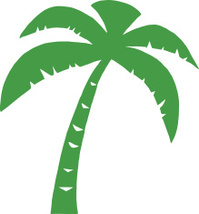 Cartoon Palm Tree Hug stock photos - FreeImages.com