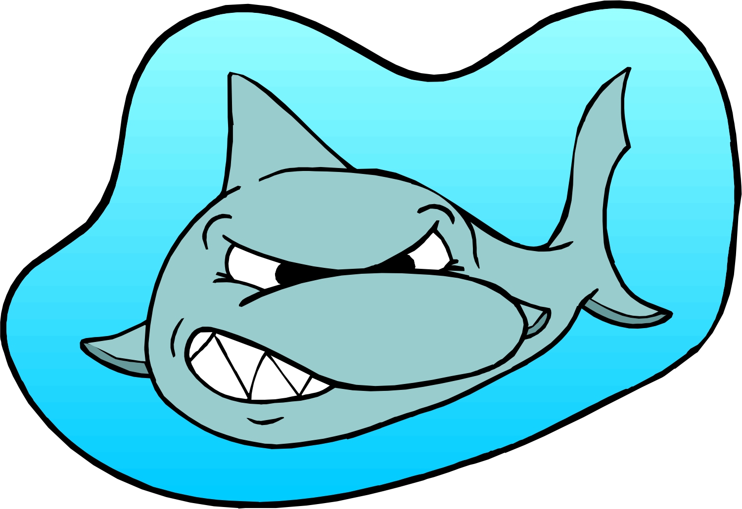 Cartoon Shark