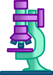 Microscope clipart for kids