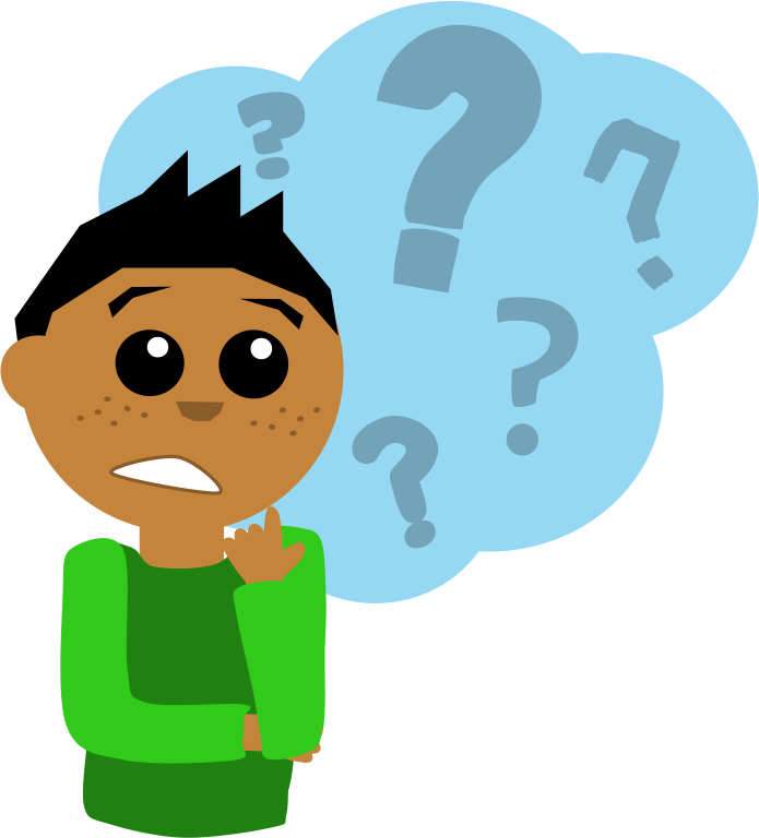 Confused Kid Clipart
