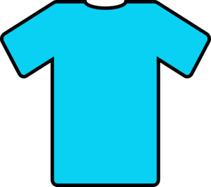 Blue T-shirt Clipart