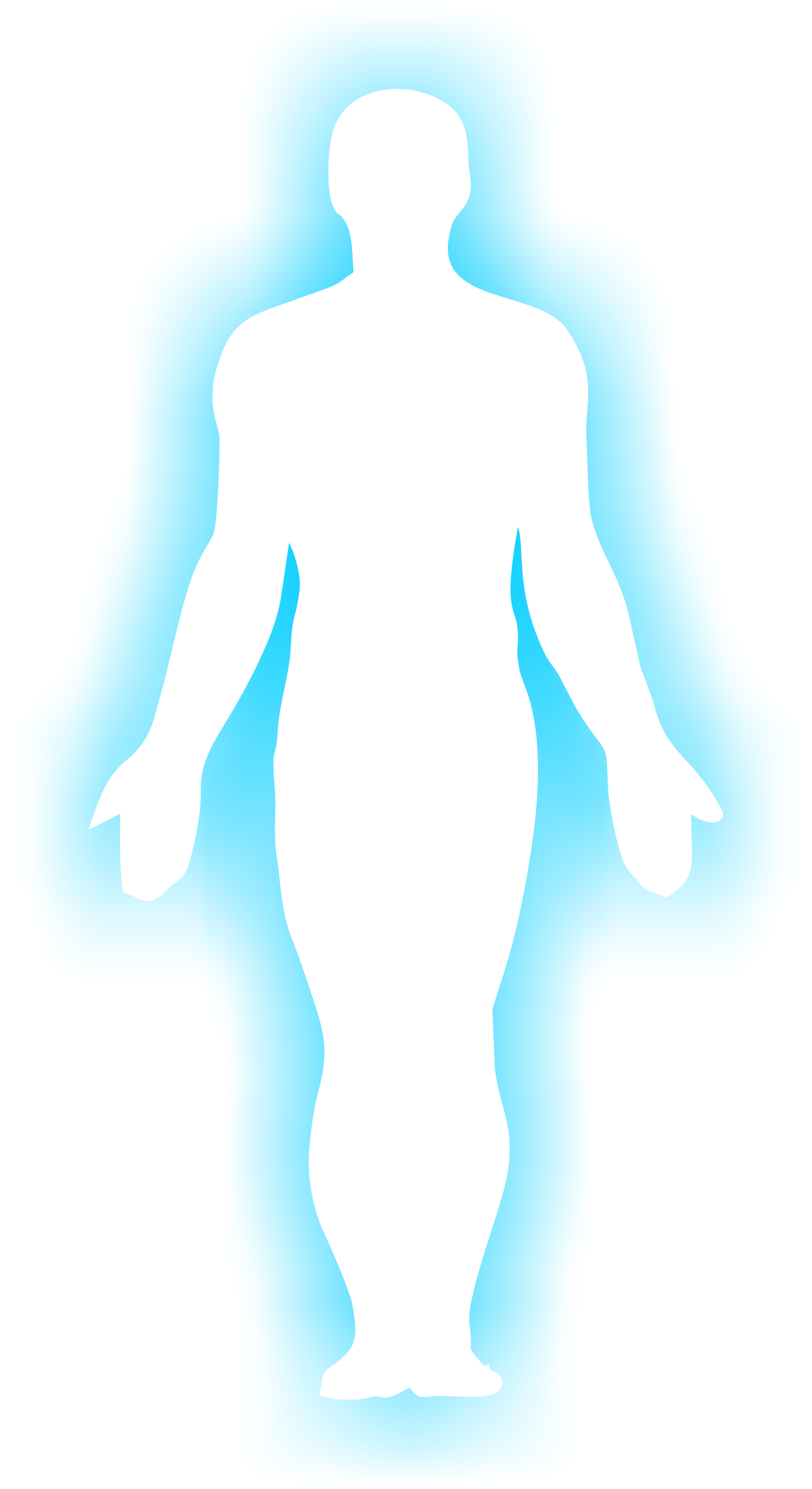 Silhouette Of The Human Body Clipart