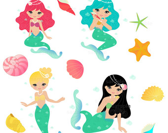 Free Mermaid Clipart | Free Download Clip Art | Free Clip Art | on ...