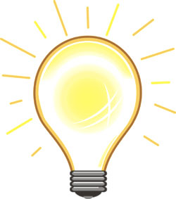 shining light clipart images