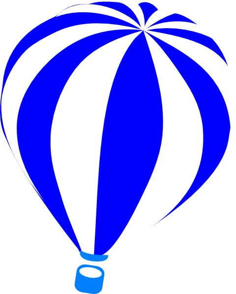 Animated hot air balloon clipart