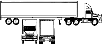 Mack Truck Drawings - ClipArt Best