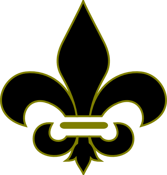 Fleur De Lis Clip Art - vector clip art online ...