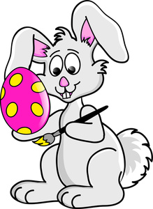 Clip Art Easter Bunny - Tumundografico