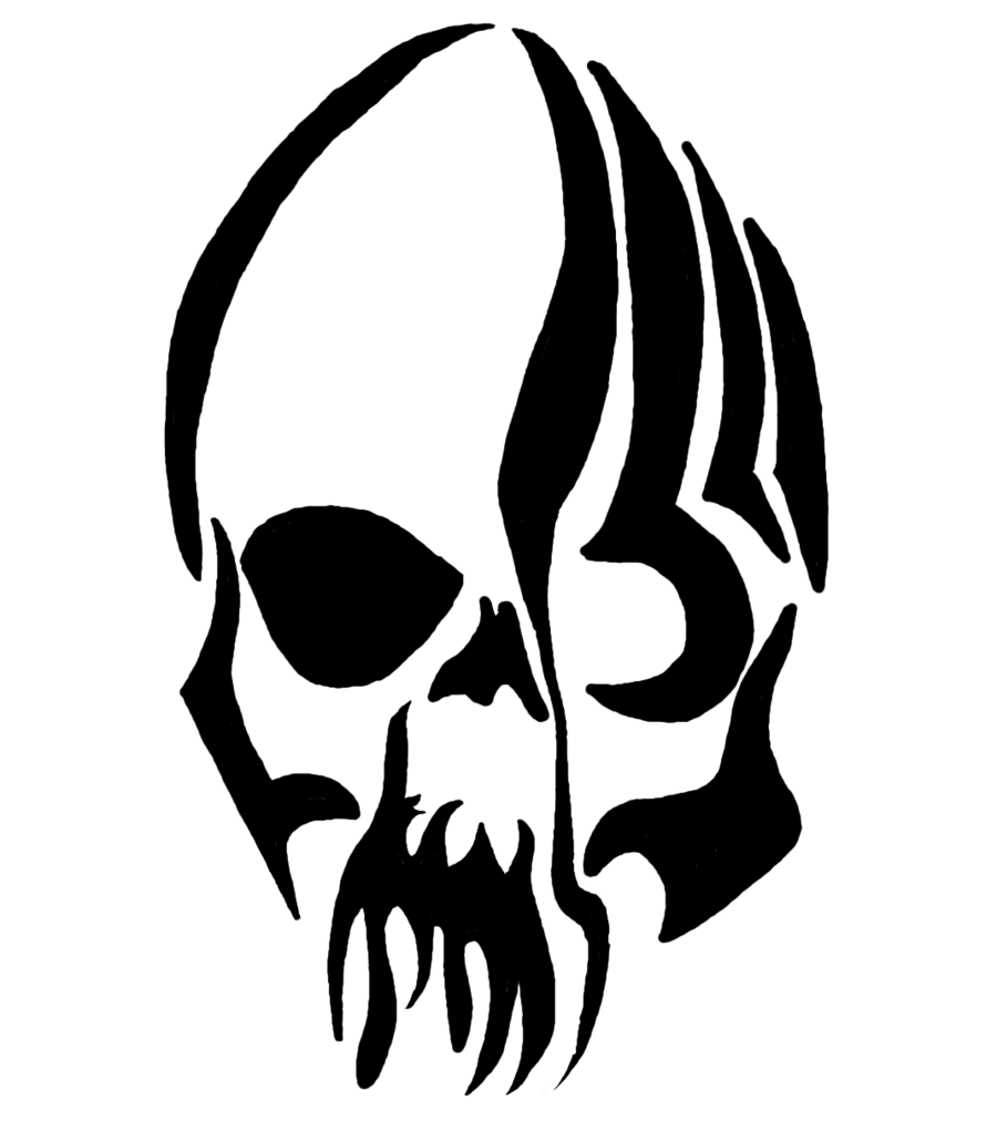 40+ Tribal Skull Tattoos Ideas