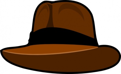 Clothing Hat Silhouette clip art vector, free vector images