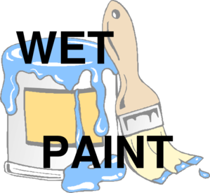 Wet Paint 2 clip art - vector clip art online, royalty free ...
