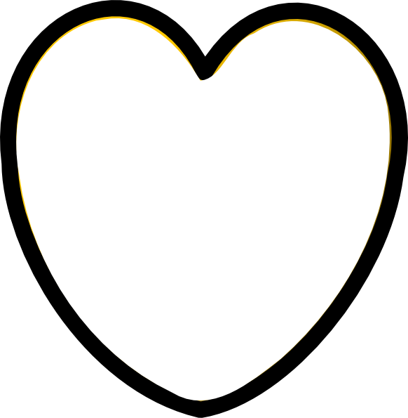 Free Heart Clipart Black And White