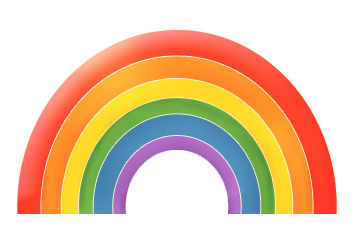 Pictures Of Animated Rainbows - ClipArt Best