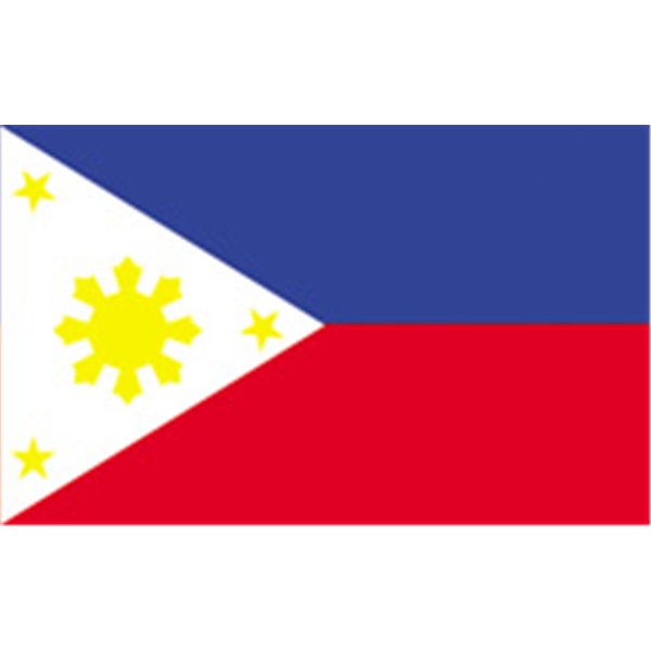 Philippines Courtesy Flag 2x3 ft.