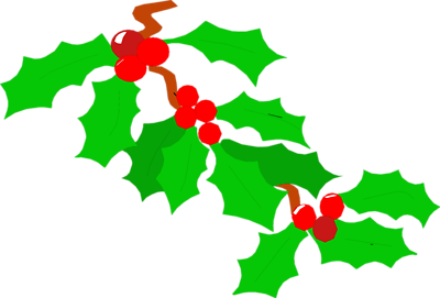 Holly Leaf And Berries - ClipArt Best