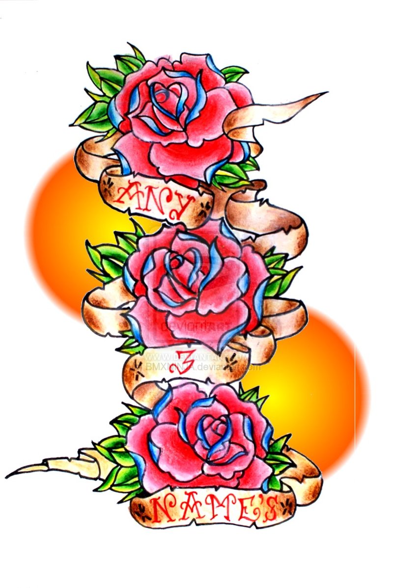 Tattoo Banner Designs