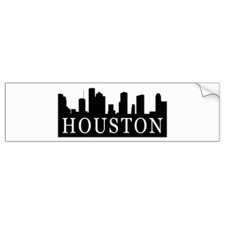 Houston Stickers | Zazzle