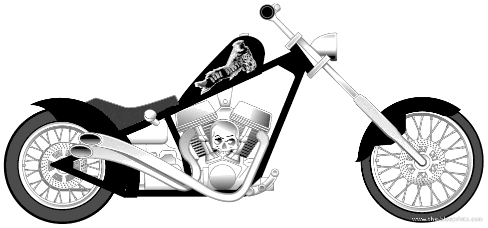 Harley Vector | Free Download Clip Art | Free Clip Art | on ...