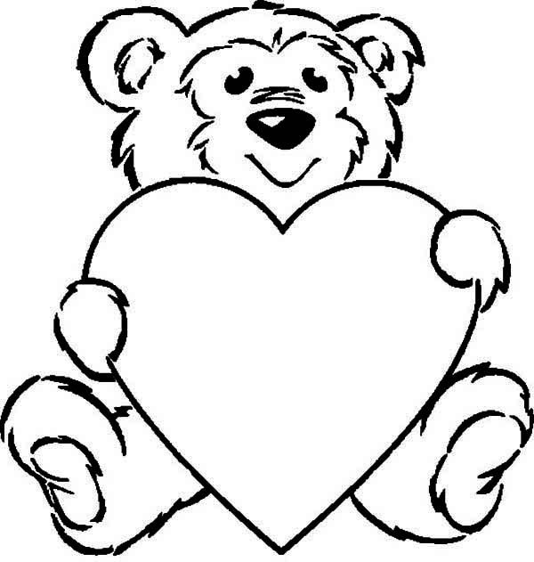 Free Coloring Sheets Of Teddy Bears - High Quality Coloring Pages