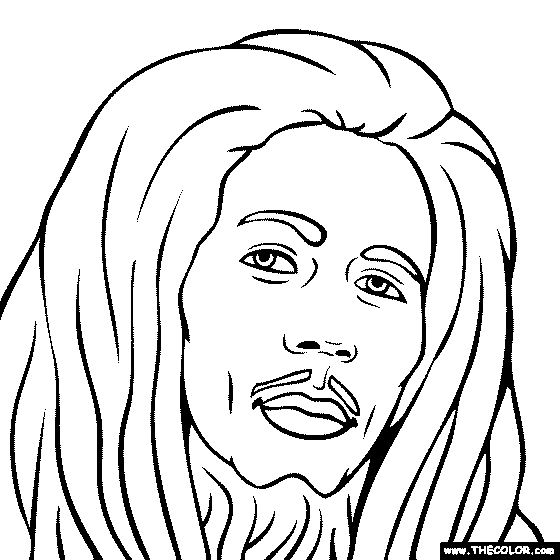 Bob Marley Drawing Step By Step ClipArt Best