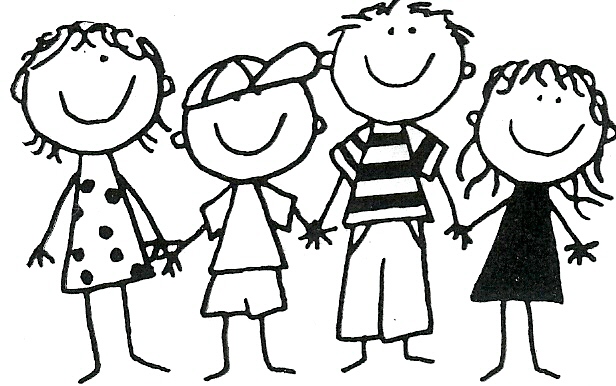 Field trip clipart black and white