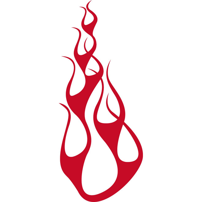 Flames-vector Clipart