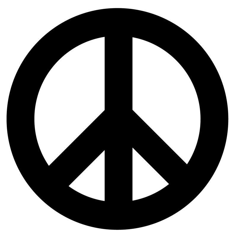 The CND logo design by Gerald Holtom - storm from the east ã?¼