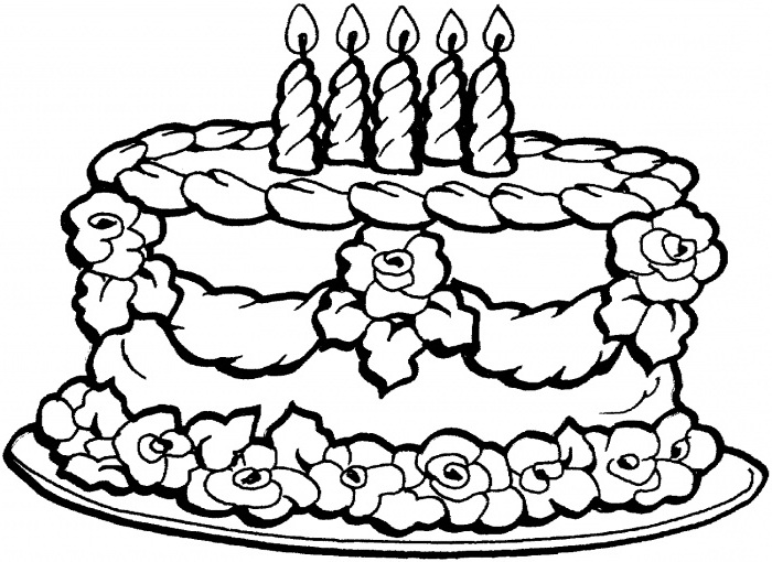 Happy Birthday Coloring Pages - Bestofcoloring.com