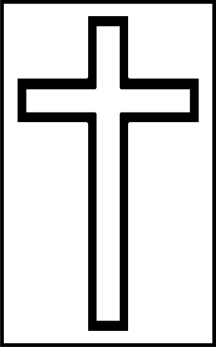 Free Cross Clipart Black And White