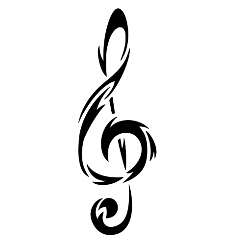 Latest Music Notes Tattoo Stencil | Fresh 2017 Tattoos Ideas