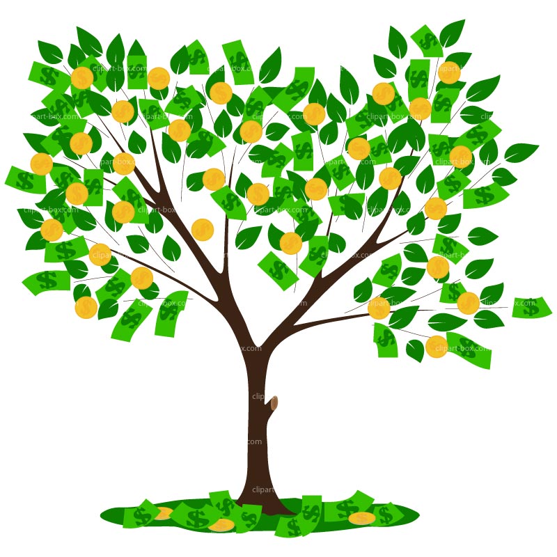 Money tree clipart no copyright