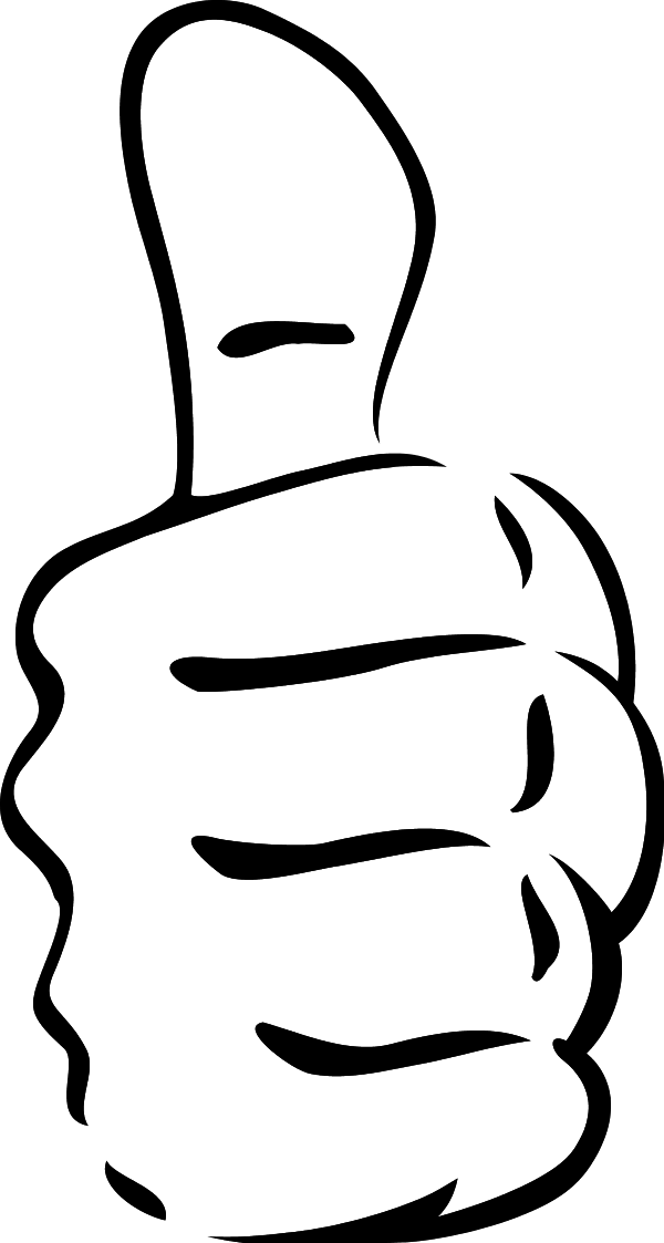 Thumbs Up - vector Clip Art