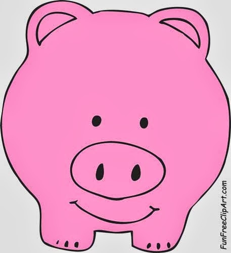 Clip Art Cute Piggy Clipart