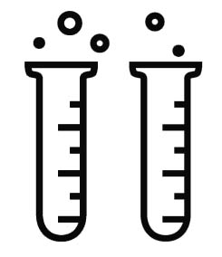 Test tubes clipart