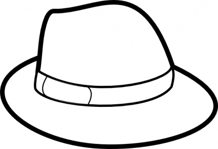 Baseball cap clipart black and white - ClipartFox