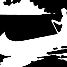 Vintage Canoe Silhouette Image - The Graphics Fairy