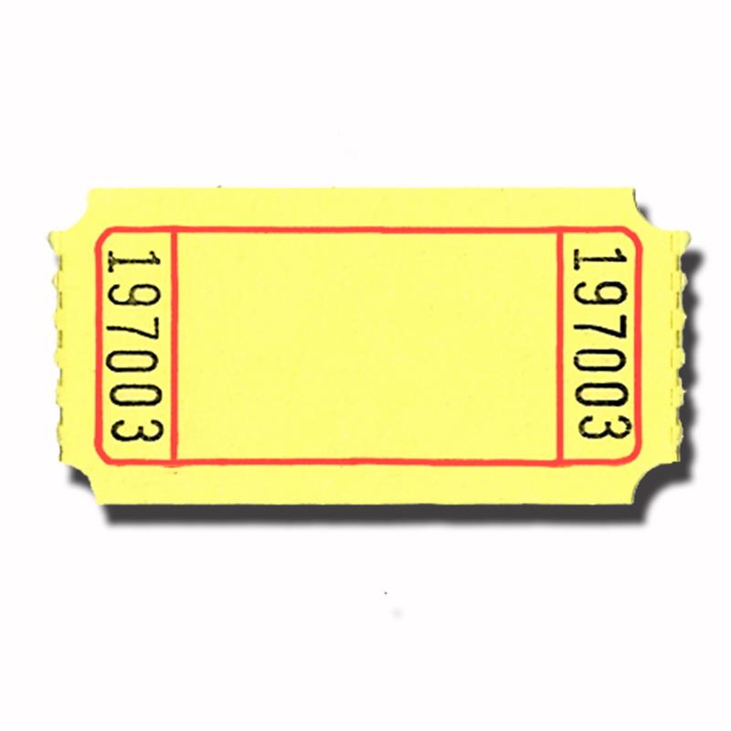 Blue Ticket Clipart