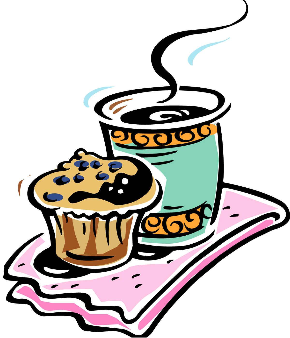 Muffin and coffee clipart - ClipartFox