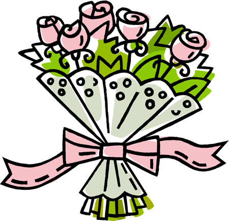 Clipart of roses bunch - ClipartFox