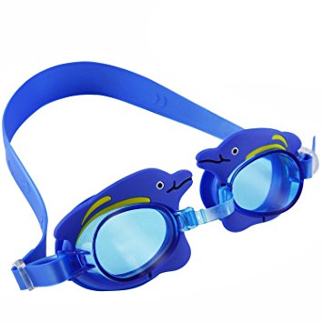 Amazon.com : Ipow Kids Cute Dolphin Cartoon Seal Swim Goggle ...