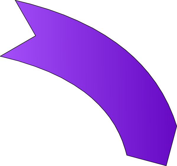 Purple Arrow Clip Art - vector clip art online ...